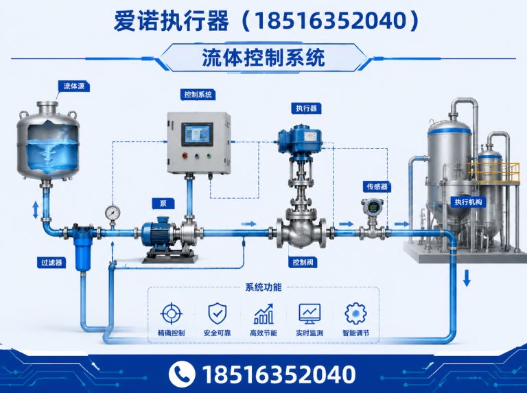 温州直行程执行器展示图